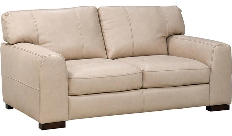 Softline leather deals sofa